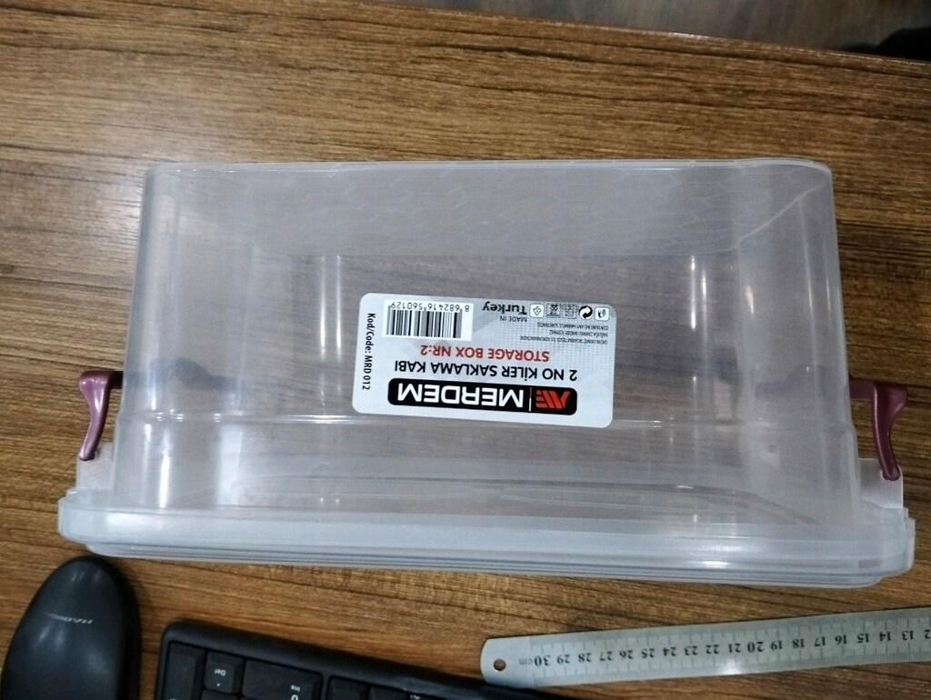 plastik saklama kabı 3 Lt no 2 - 3
