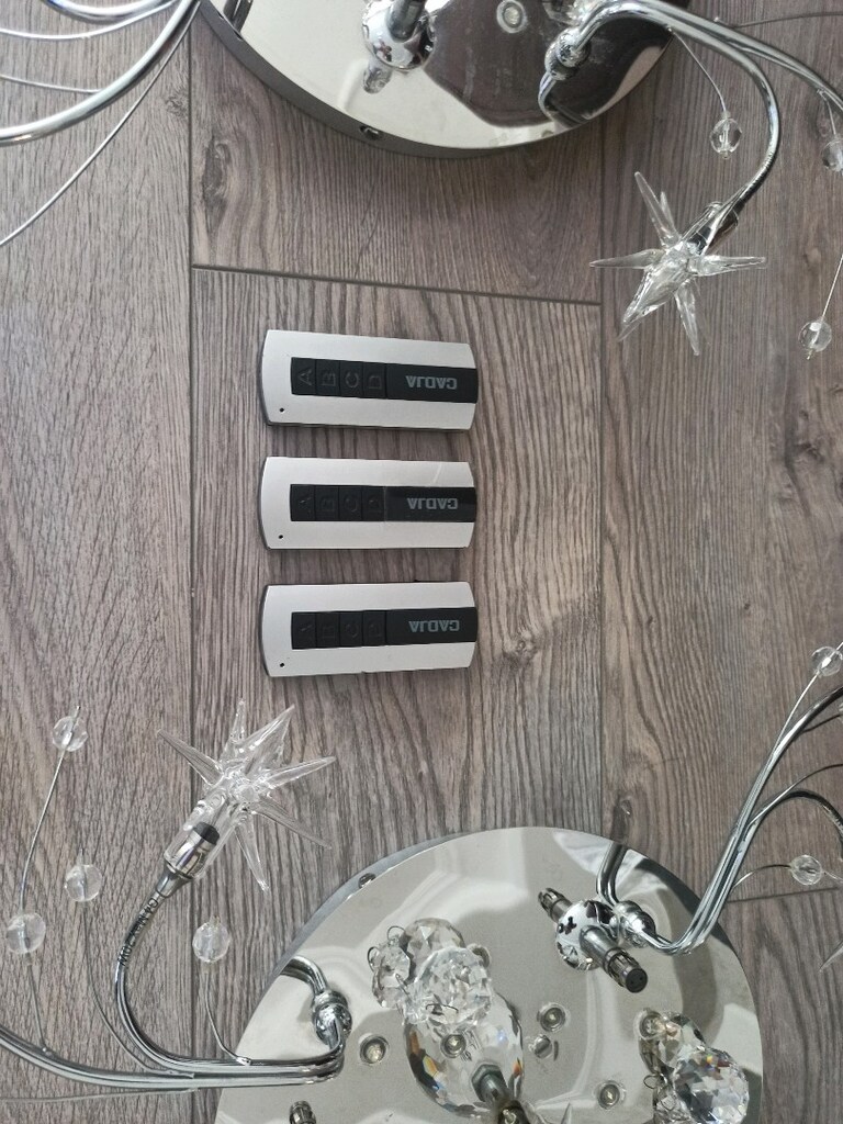Avize LED'li salon ve oturma odası için inanılmaz ŞIK kumandalı CAM - 8
