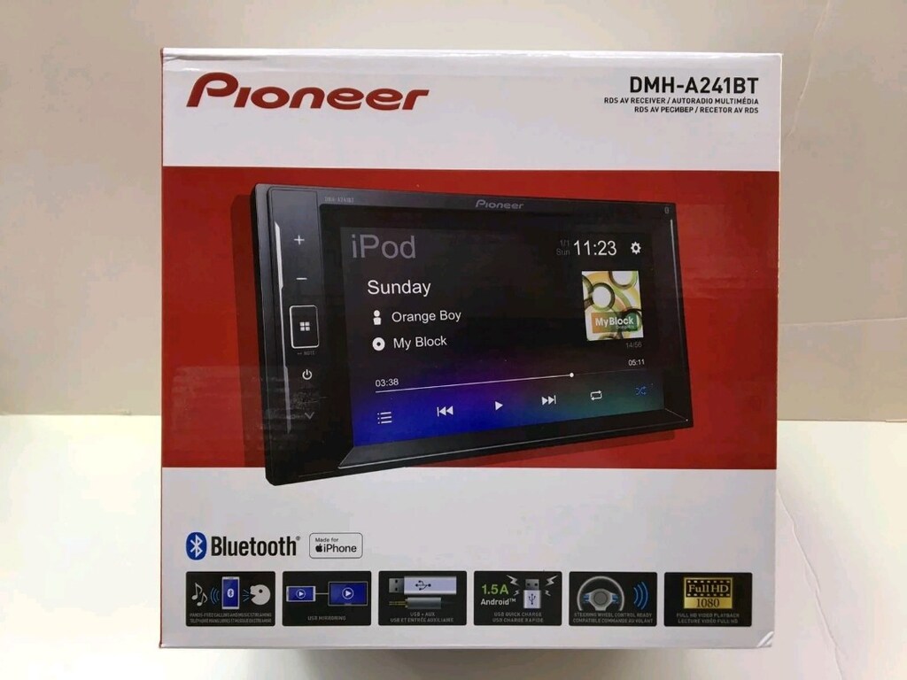 ÖYKÜ SOUND ŞOOK FİYAT PİONEER DMH-A241BT DABIL TEYP 3ANFİ ÇIKIŞLI - 3
