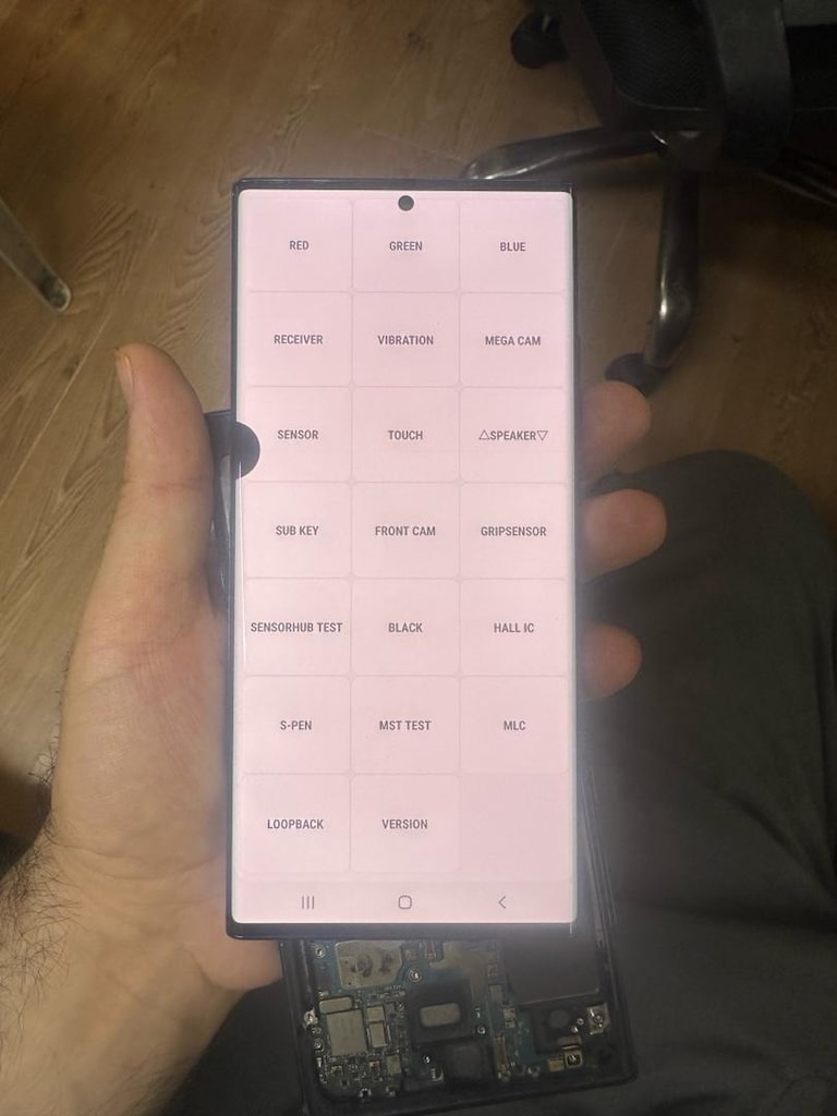Samsung not 20 ultra orijinal lekeli ekran - 4