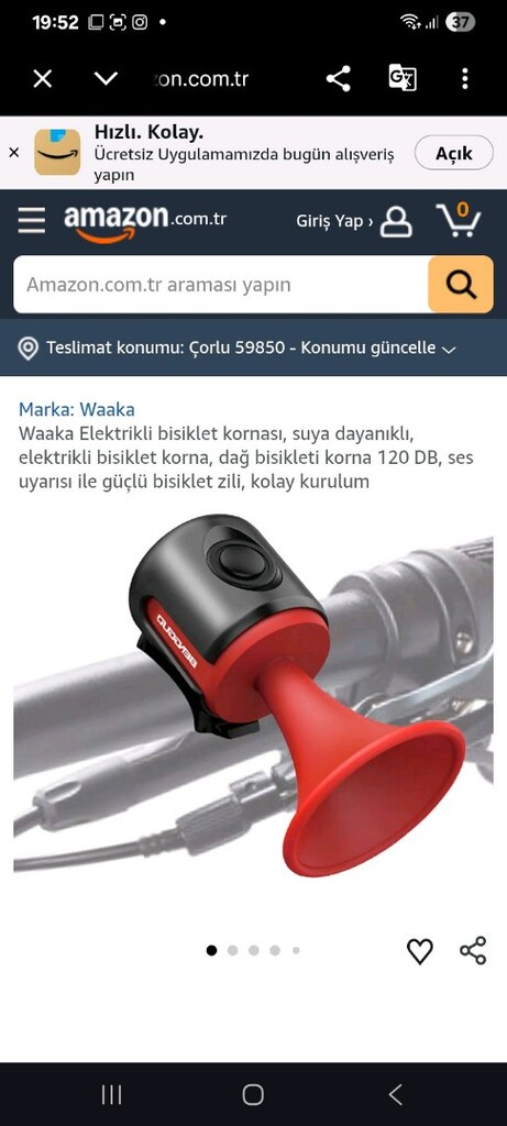 bisiklet kornası - 3