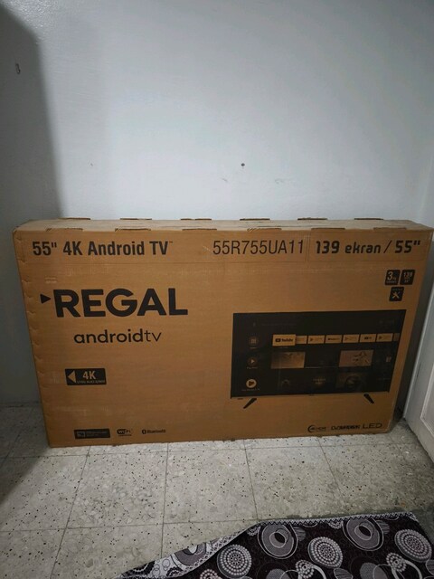Satılık sıfır 3 yıl garantili 55 ekran Android tv
