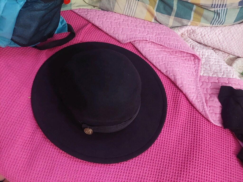 YCY Fötr şapka. 57 numara. Temiz. - 6