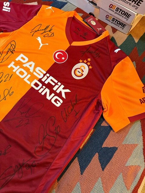 2galatasaray imzalı osimhen forması türkiye sarı kırmızı futbol