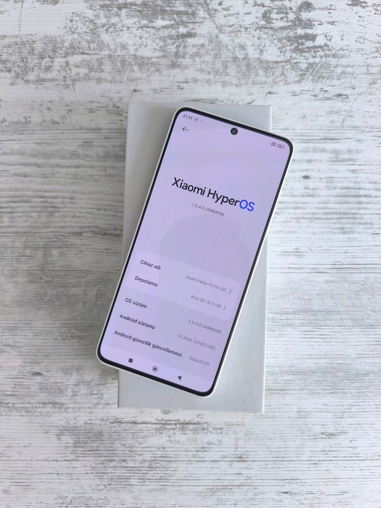NOTE 13 PRO 5G 512GB TERTEMİZ!!! - 5