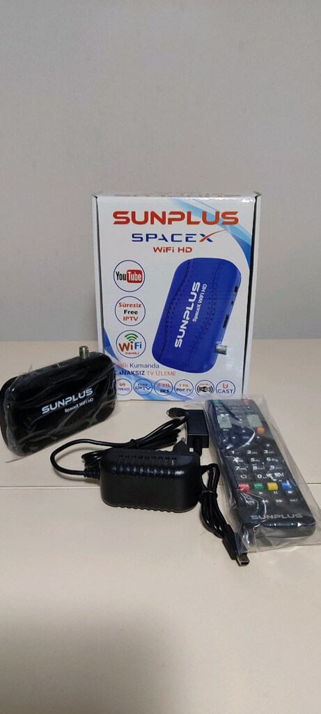 SUNPLUS Spacex WİFİ HD Çanaksız uydu Alıcısı - 2