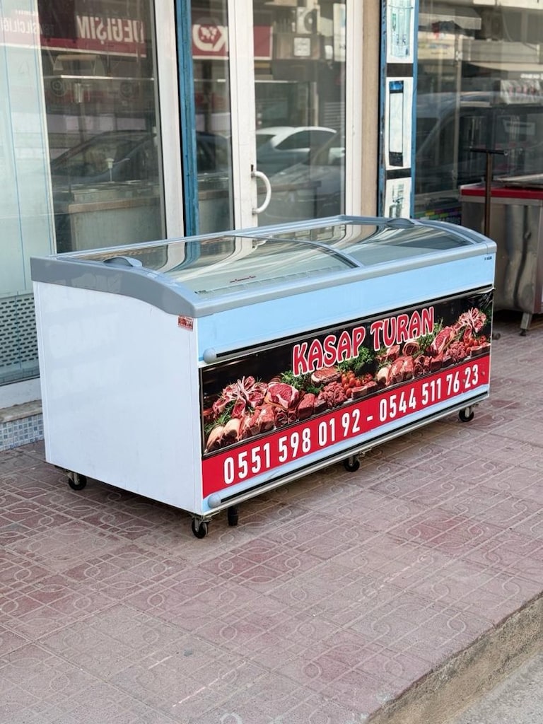 difriz derin dondurucu 800 litrelik difriz içi beyaz difriz et dolabı - 7