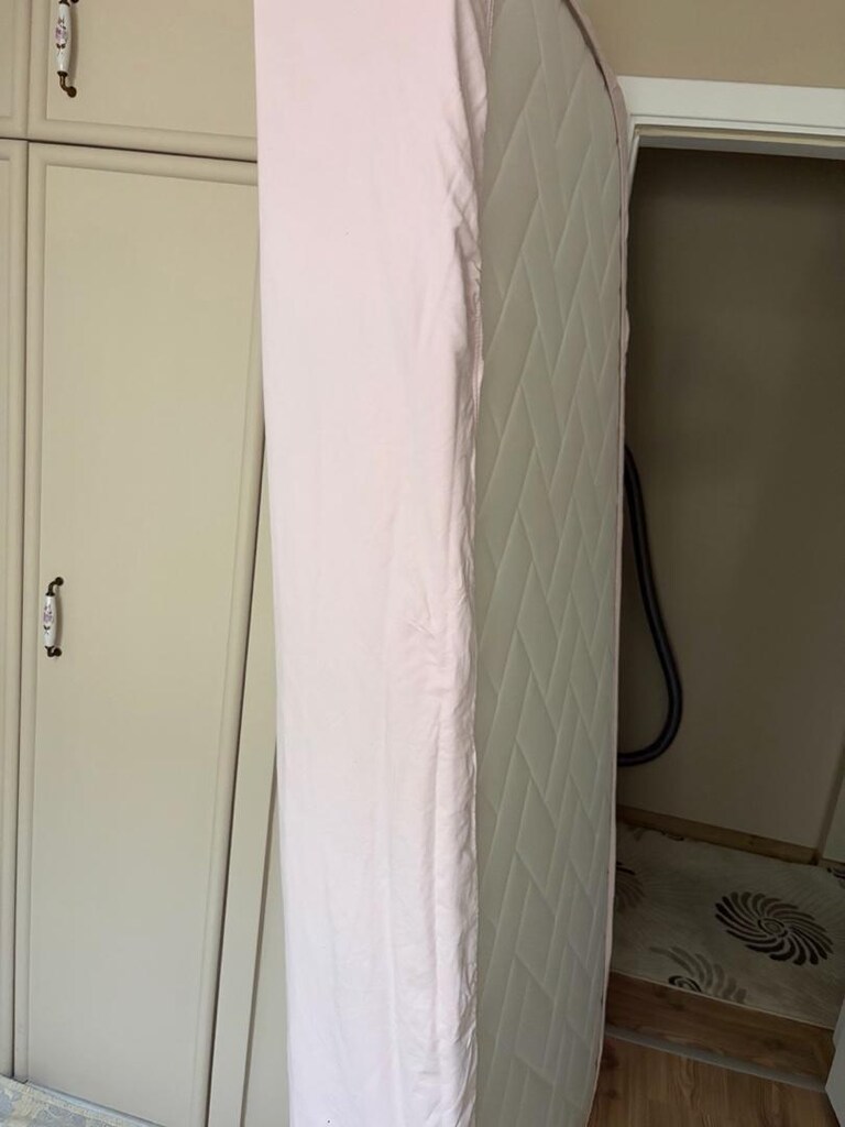 90*200 ebat sıfır ayarında yatak başlık karyola - 6