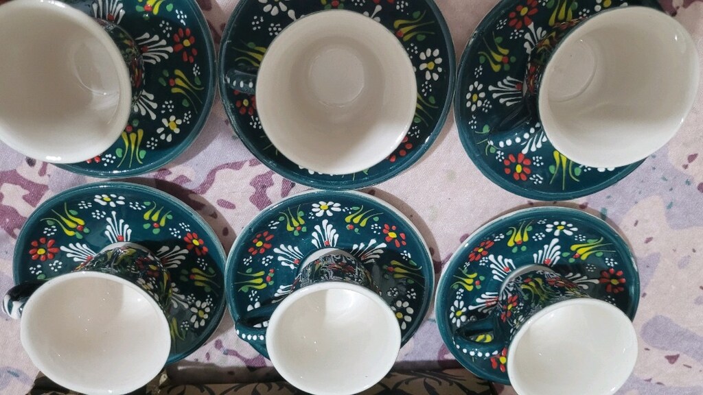 kahve fincani takımı - 6