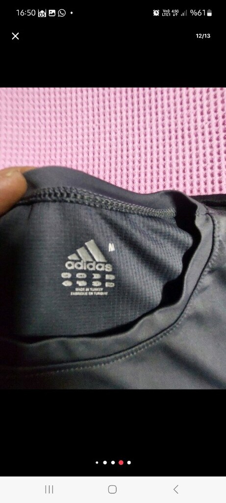 Lotto forma tişört. M beden. Adidas marka da var resimlere bakınız. - 19