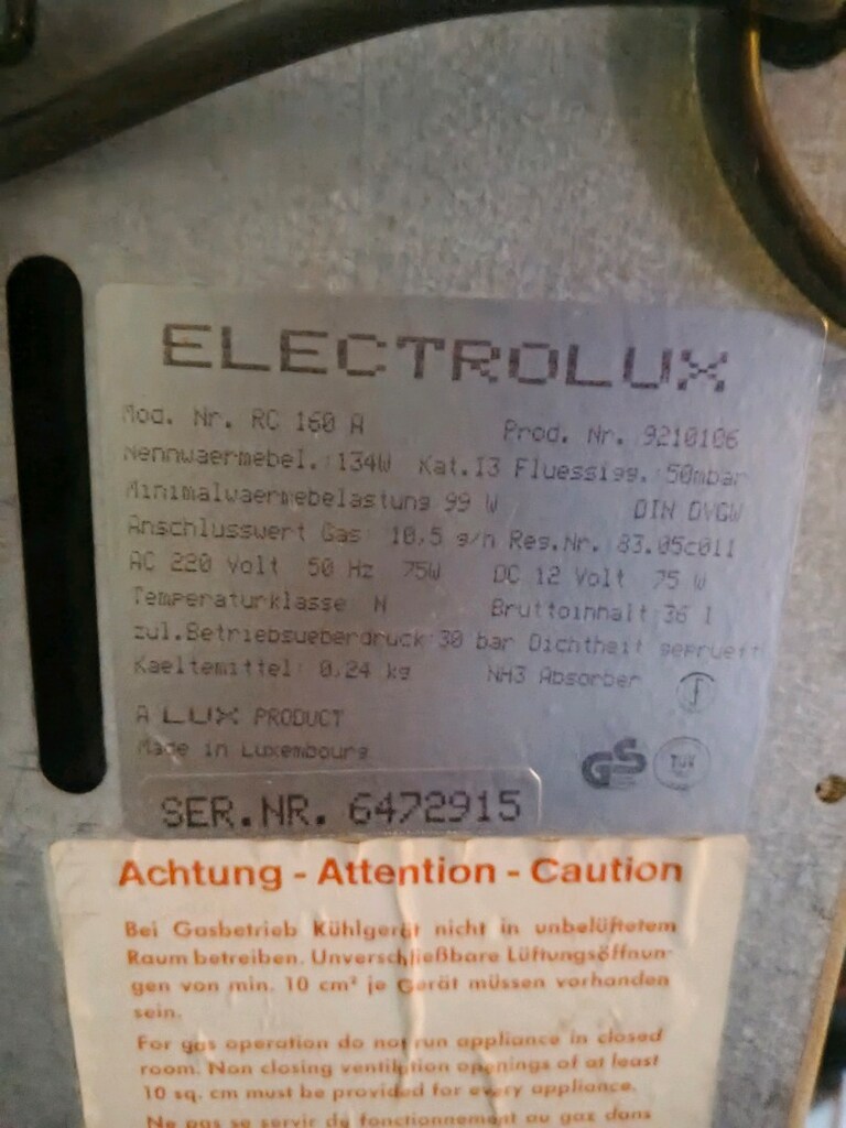 karavan buzdolabı elektrolüx marka - 6