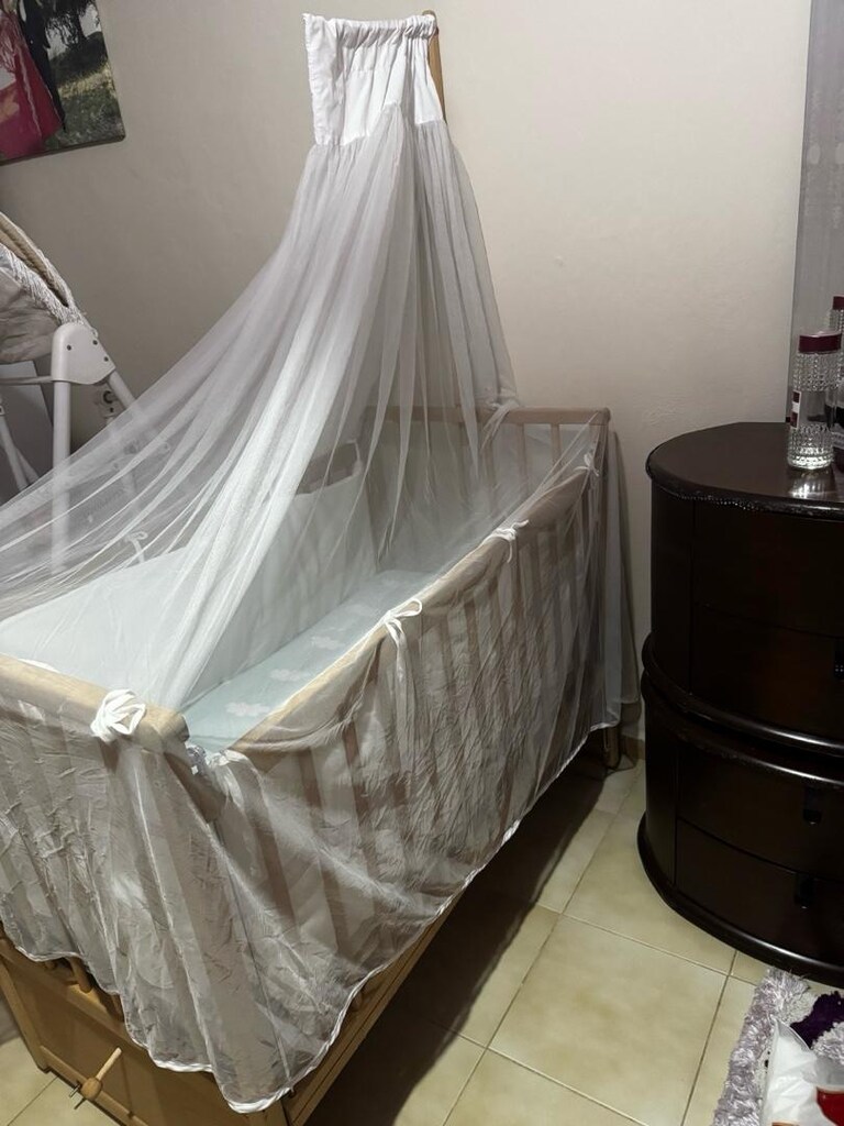 ASANSÖRLÜ AHŞAP BEBEK BEŞİĞİ - 3