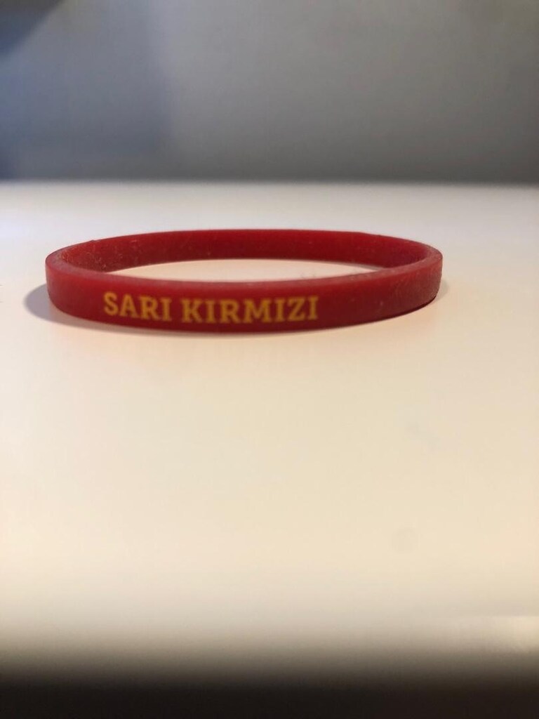 Galatasaray Sarı Kırmızı Çocuk Bileklik — görsel 3/3