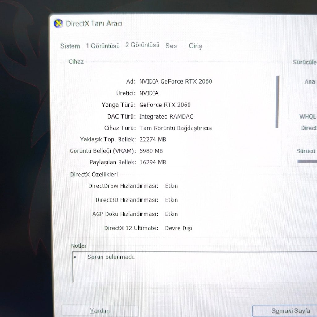 MSI LEOPARD / 32 RAM / RTX2060 / 500 SSD / İ7 İŞLEMCİ / 144 HZ EKRAN - 9