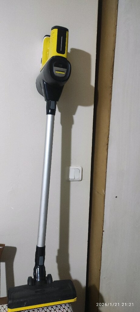 karcher akülü dik Süpürge vc 7 modeli - 2