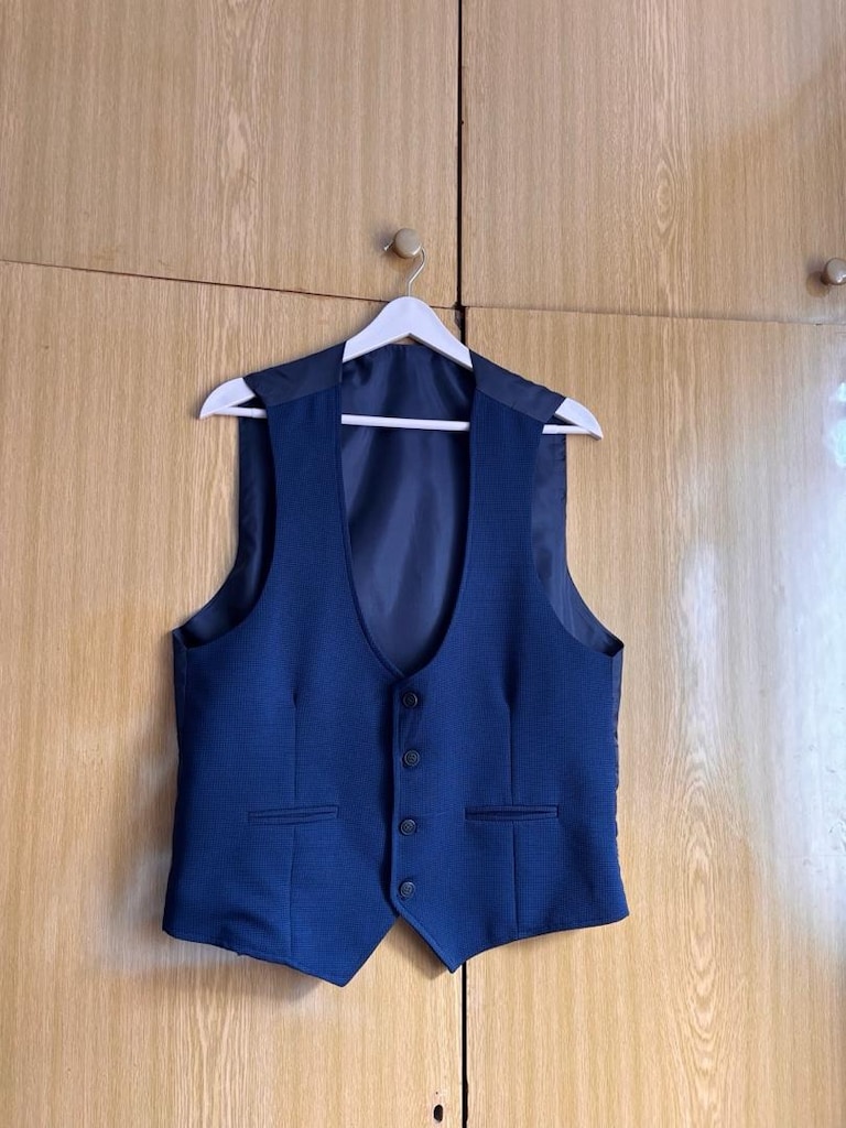 LACİVERT YELEKLİ CEKET - 6