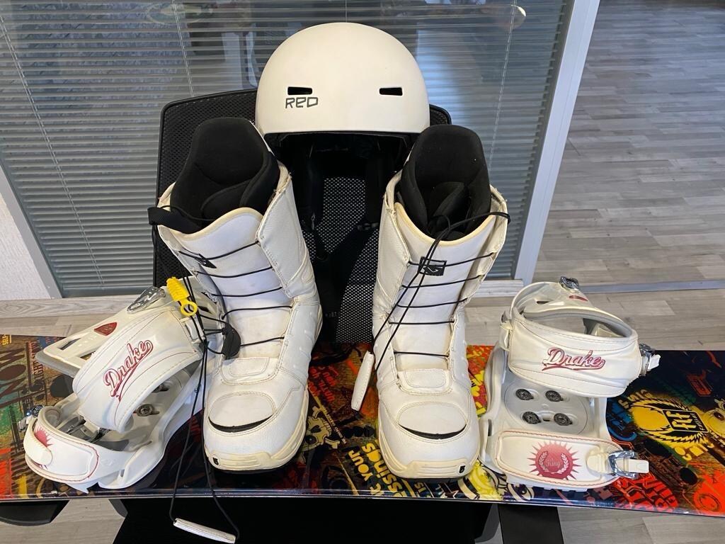 Snowboard komple takım Board bakımı yeni yapıldı. - 2