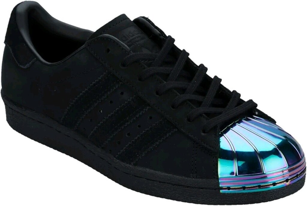 Orjinal sıfırdan farksız Adidas süperstar metal Toe nubuk deri 38.5 - 2
