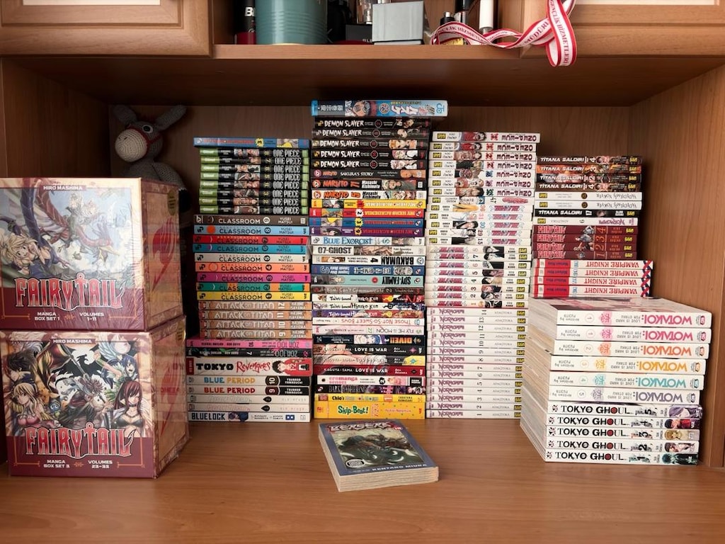 Karışık Manga ciltleri anime kitap