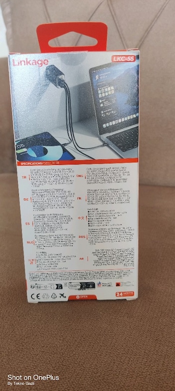 65 Watt şarj adaptörü - 7