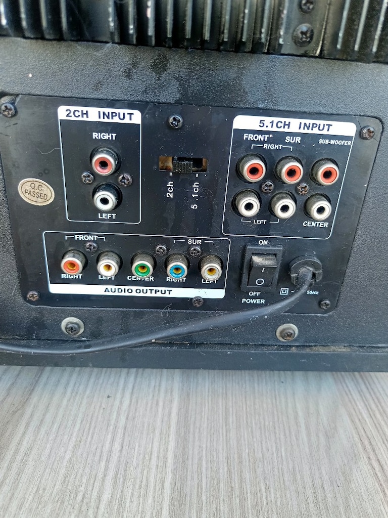 ses sistemi 5+1 - 5