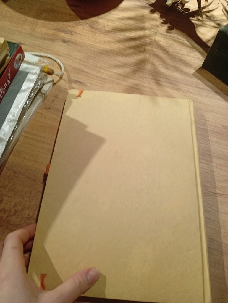 vintage görünümlü Kraft çizgili defter - 2