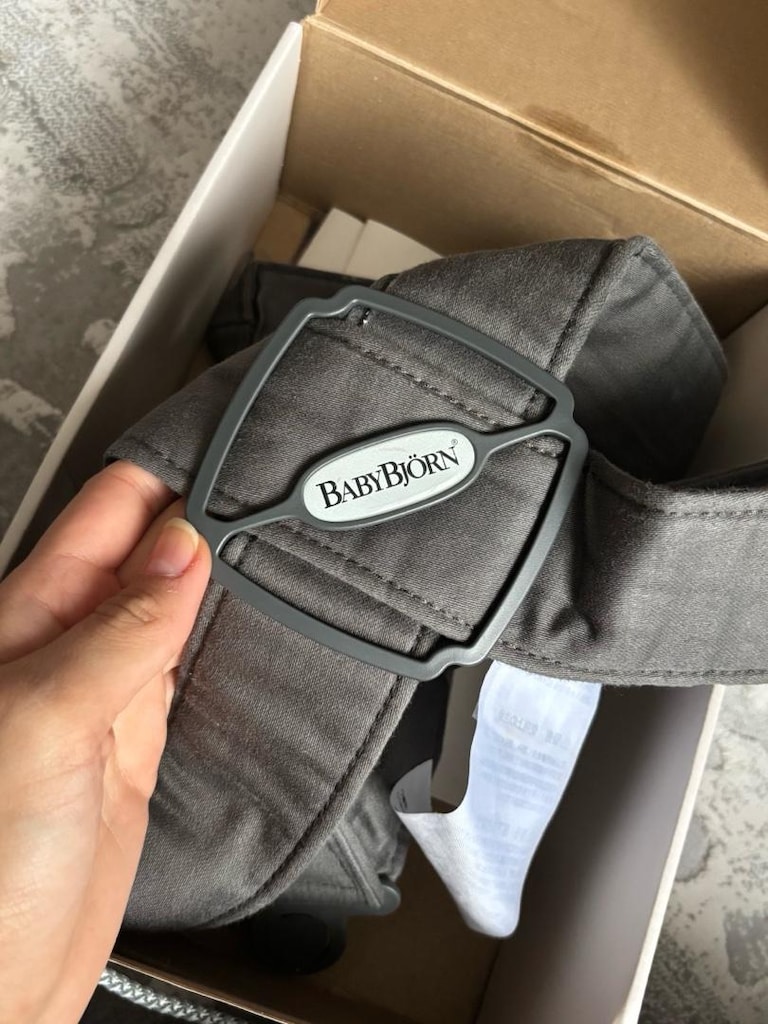 BabyBjörn Kanguru Mini 3D Jersey Dark Grey - 5