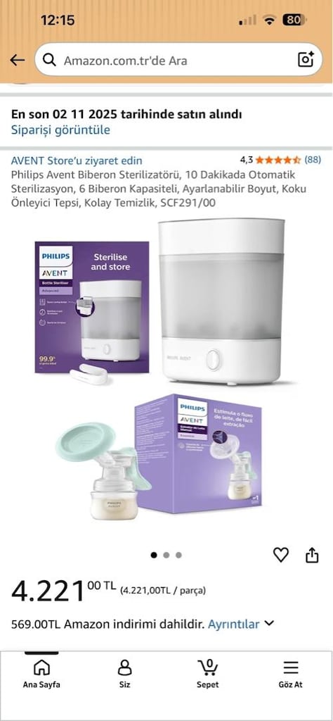 Philips Avent Buharlı Biberon Sterilizasyon Makinesi - 5