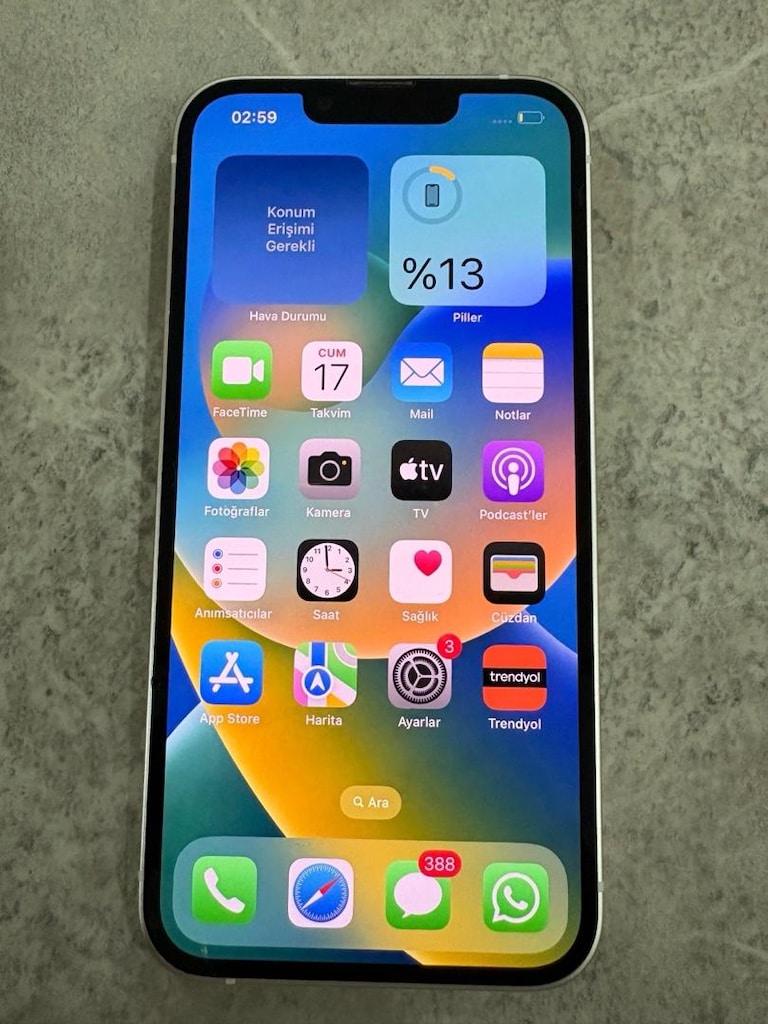 TEMİZ İPHONE 13 - 2