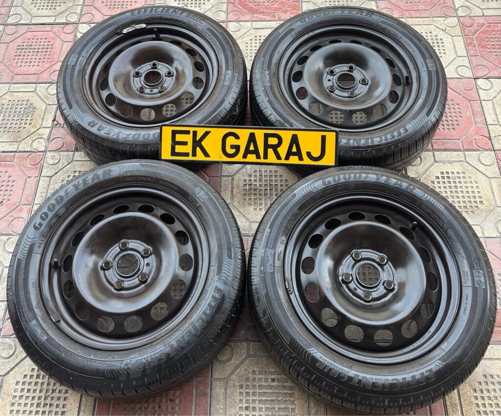 16 inç 5*112 volkswagen kara jant lastik - 5