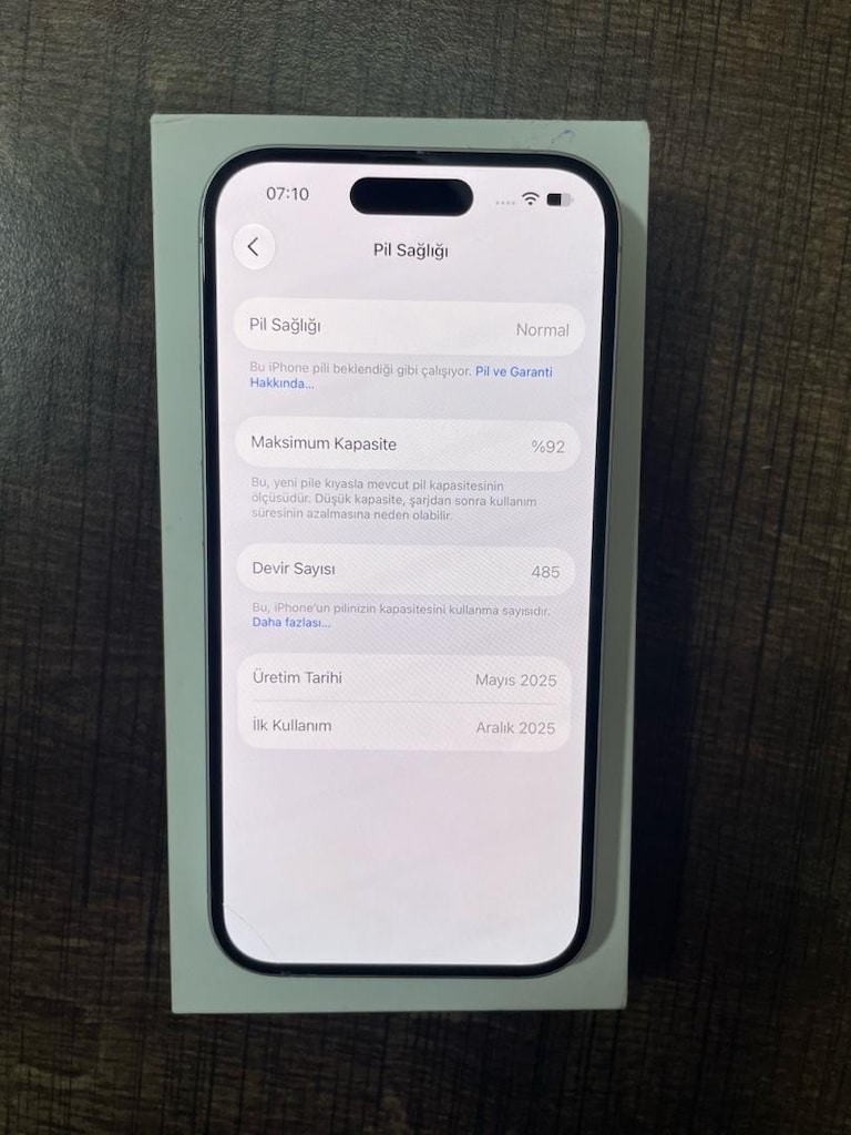 İPHONE 16 128 GB PİL 92 YD - 11
