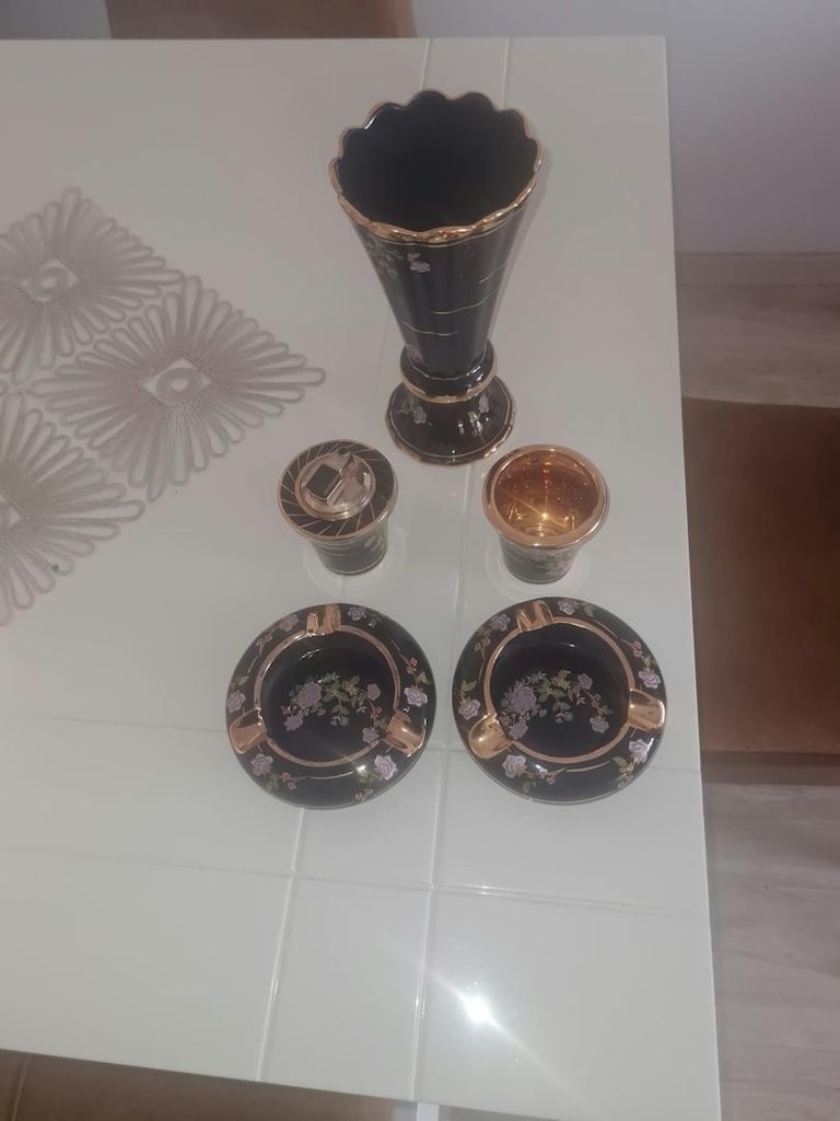 Seramik vazo kültablası - 2