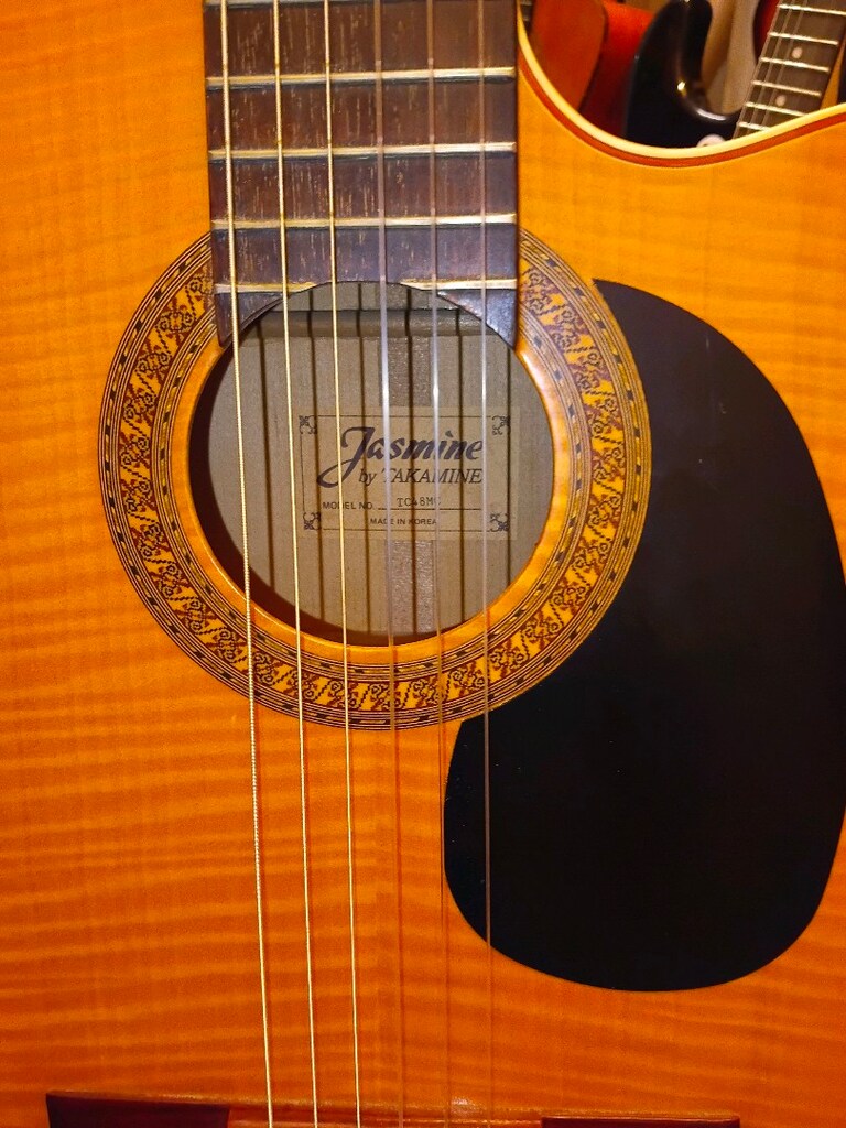 Jasmin Takamine TC48MC Elektro klasik gitar.. Sifir ayarinda.. - 3