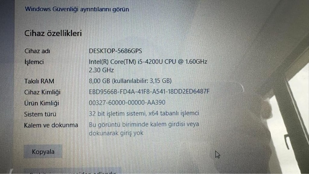 Asus dizüstü bilgisayar - 9