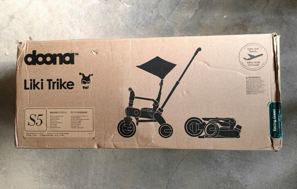 Doona Liki Trike Bebek Bisikleti S5 - Racing Green