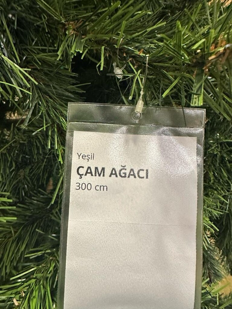 300 cm İKEA YILBAŞI ÇAM AĞACI - 4