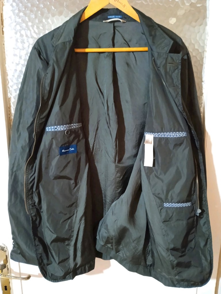 Massimo Dutti Haki Yağmurluk/Rüzgarlık - 3