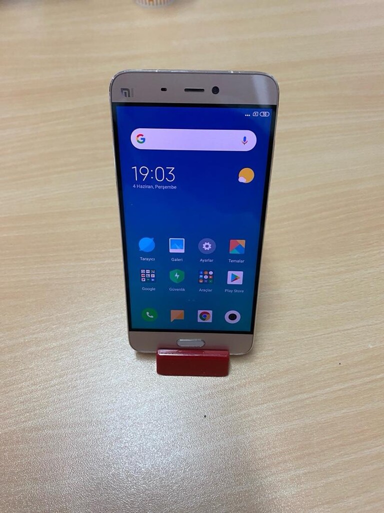Mi 5 tr 64 gb NFC li orijinal tel - 2
