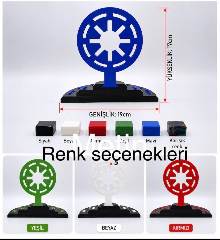 Lego Minifigür Sergileme Standı - 12