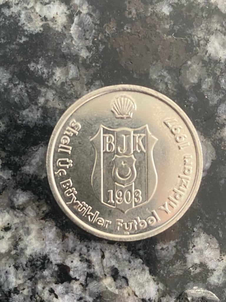 Shell 1997 Üç Büyükler Takım Yıldızları Madalyon Marijan Mrmic - 2