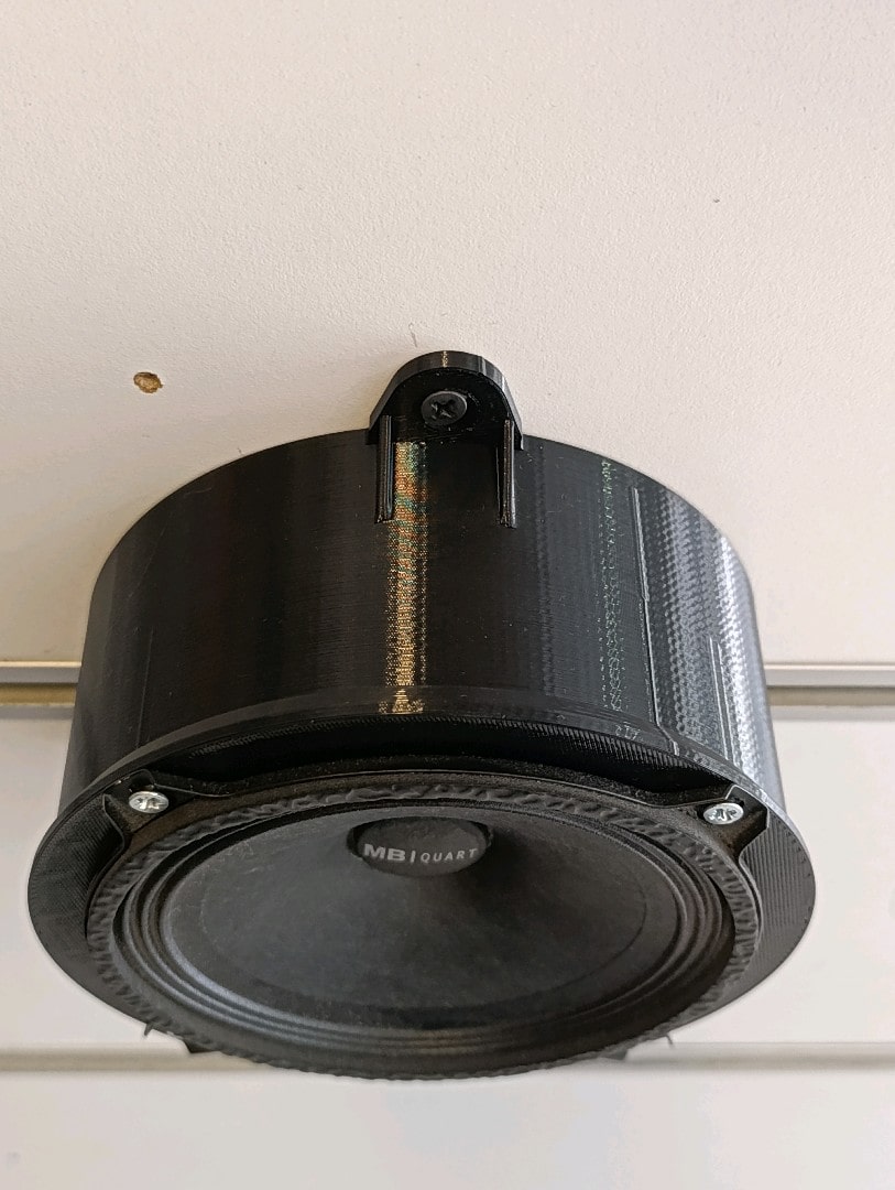65mm derinlik 13cm hoparlör kabini pandizot üstü montaj 150*117*65mm 2 - 2