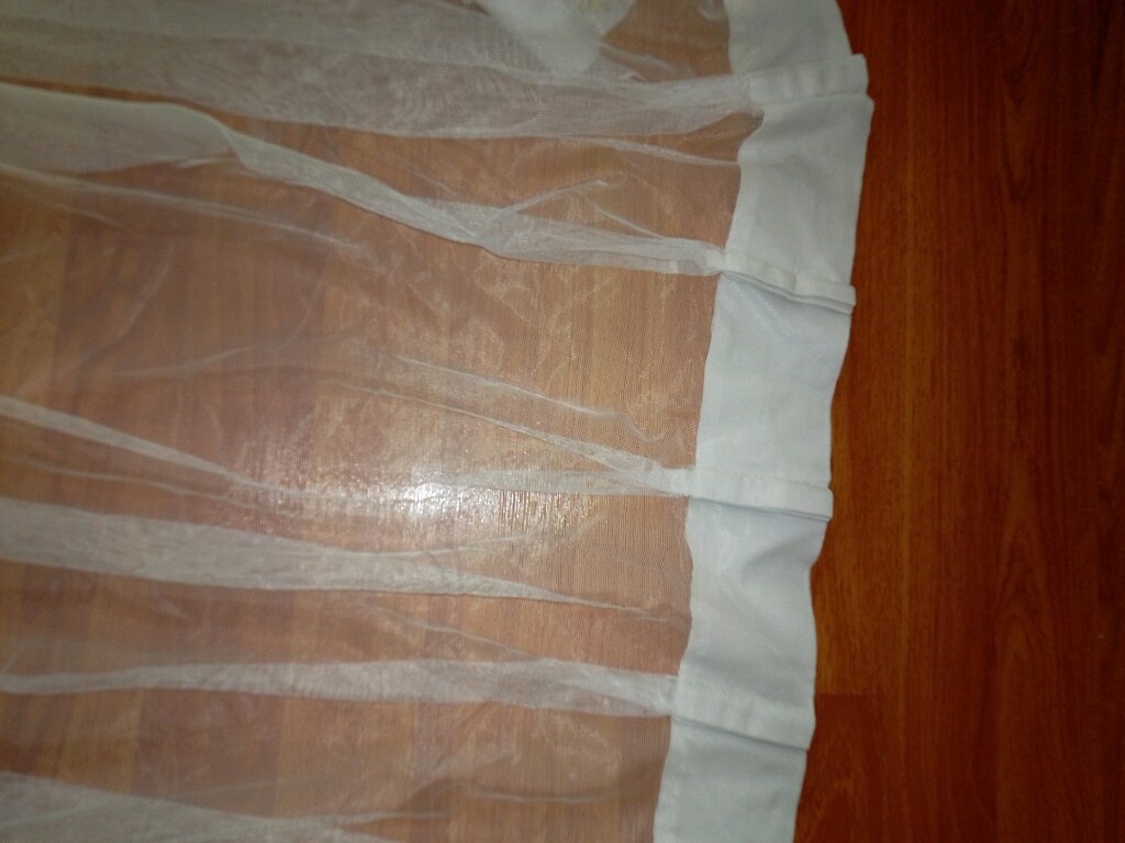 beyaz tül perde - 3