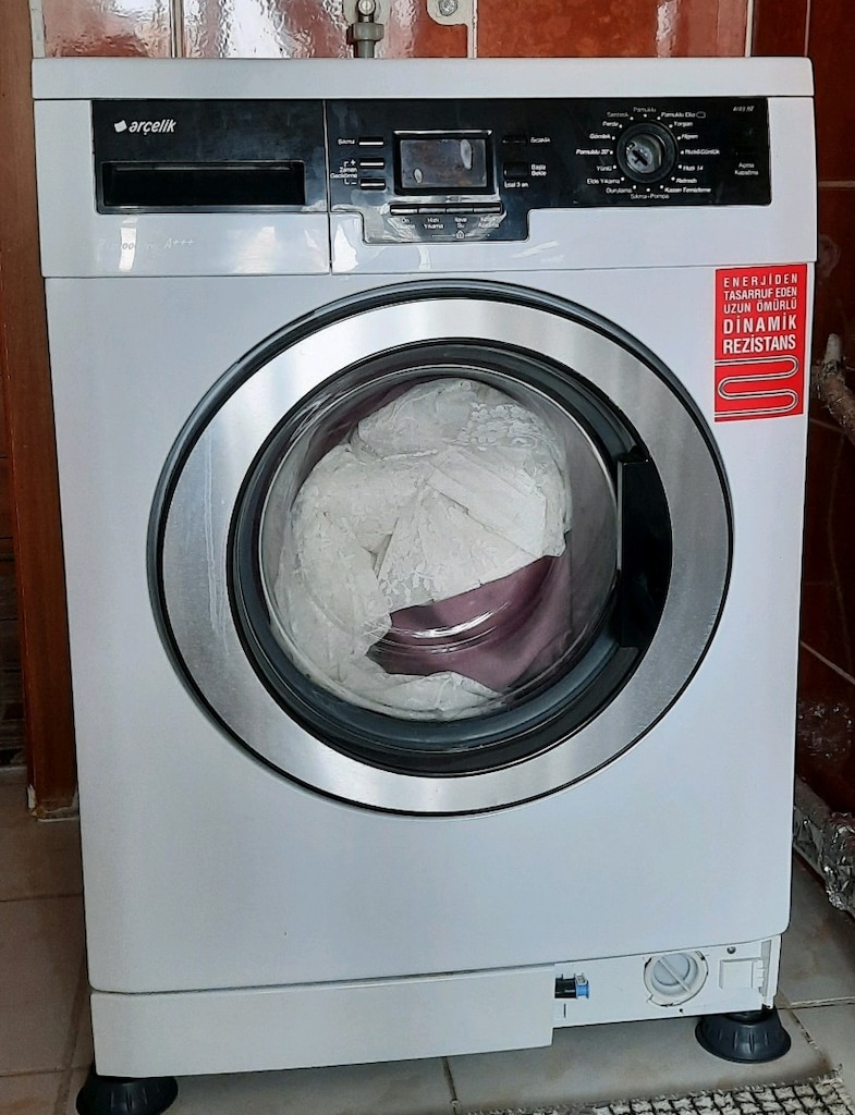 Açıklama Bl.Okuyunuz )Arçelik 8 Kg Çamaşır Makinesi Çalışır Durumda. - 4