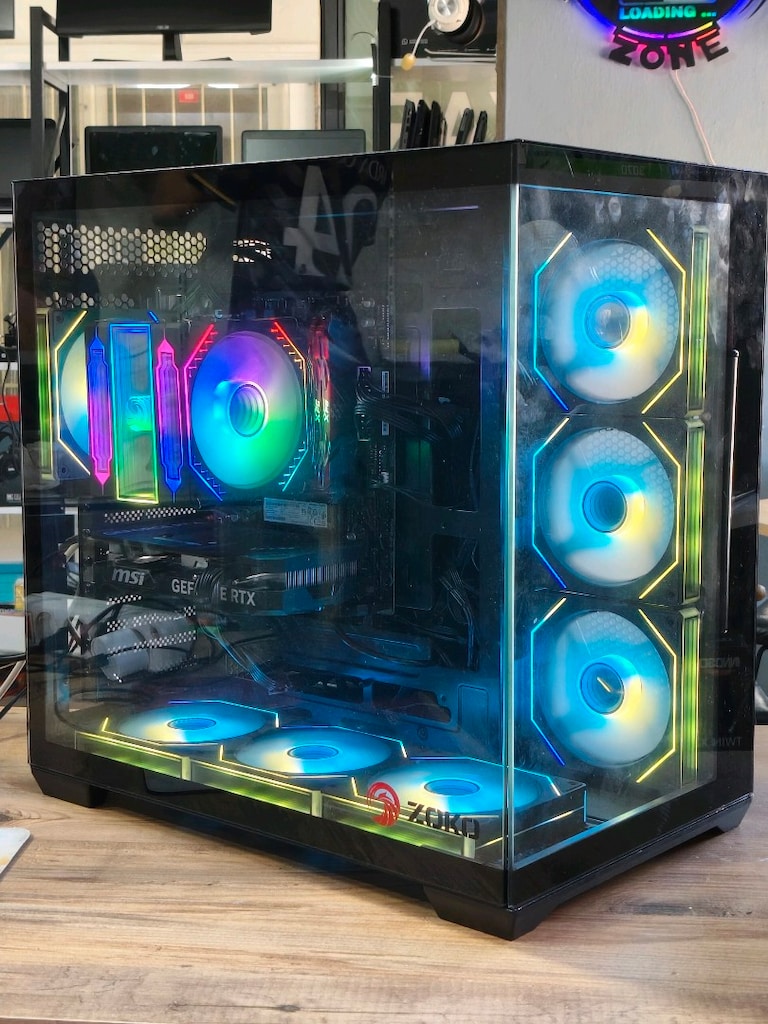 RTX 4060 RYZEN5 5600G 16GB DDR5 RAM 512GB M2SSD 650W AKVARYUM OYUNCU - 3