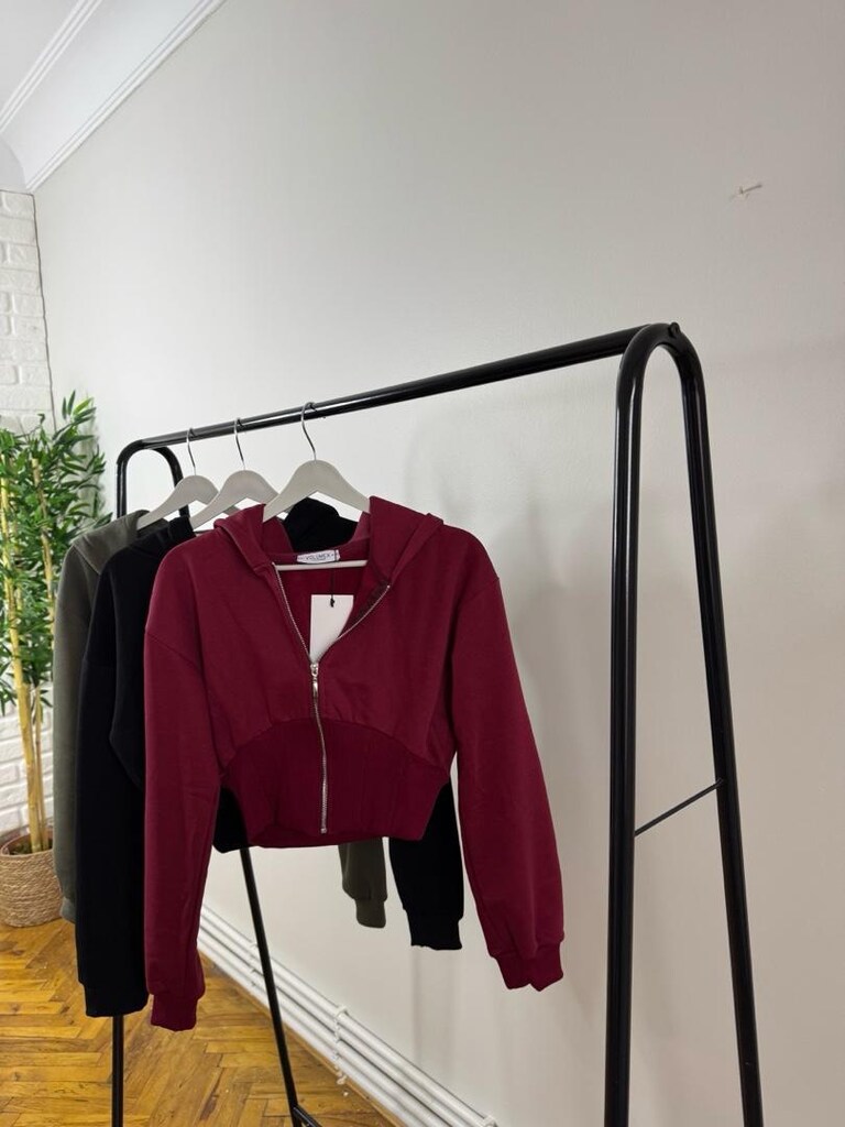süper spor kombinlere sweatshır