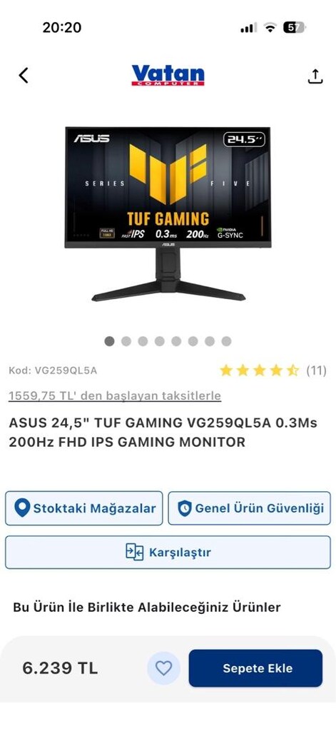 17 AY GARANTİLİ OYUNCU LAPTOP, EKRAN, MOUSA KLAVYE SET - 10