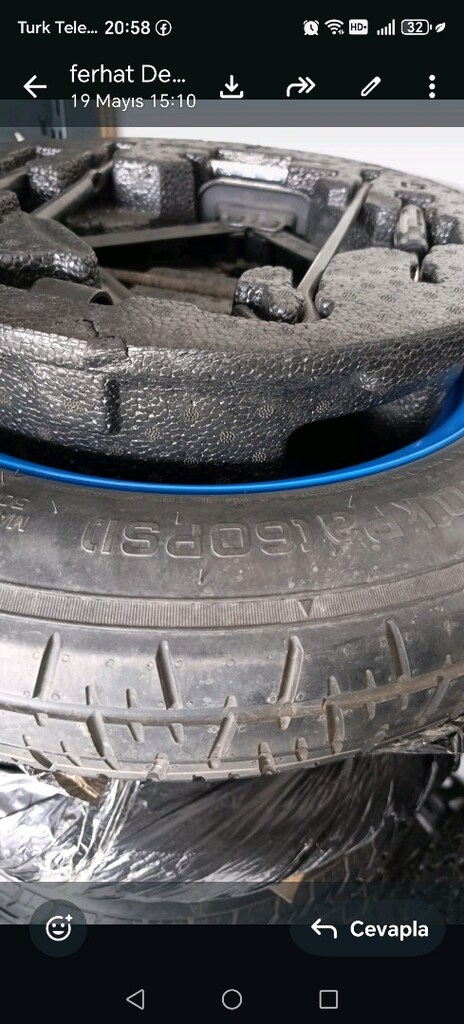 Orjinal Hyundai İ20 Stepne kriko takim set çeki demiri kriko vs - 4