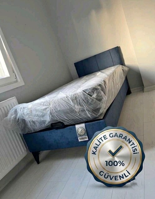 SIFIR SET UYGUN FİYAT 90/190 TEK KİŞİLİK YATAK BAZA BAŞLIK
