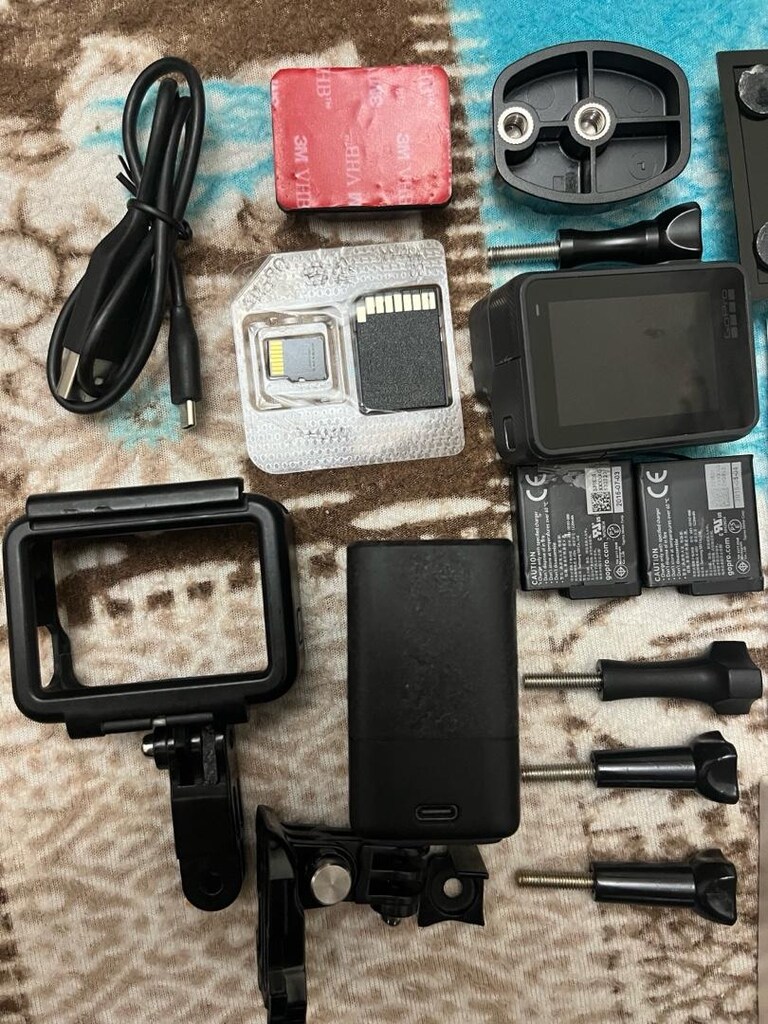 GoPro Hero 5 Black - Full Set / Kutulu ve Zengin Aksesuarlı - 5