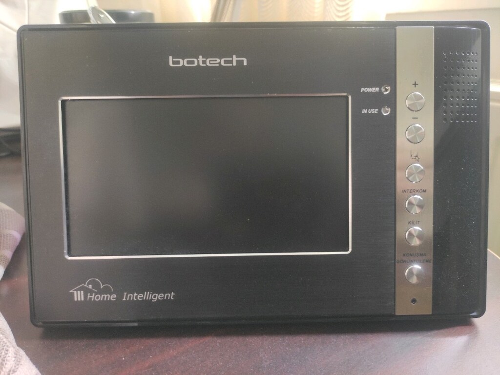 Botech AT1/C7/A4-B Akıllı Ev ve Diafon Monitörü - ÇALIŞIR DURUMDA - 6